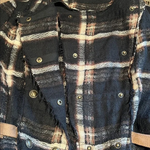 Free People *Vivienne* Double-Breasted Wool Jacket - Picture 7 of 16